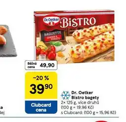 Tesco Dr. oetker bistro baguette nabídka