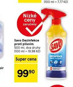 Tesco Savo dezinfekce nabídka