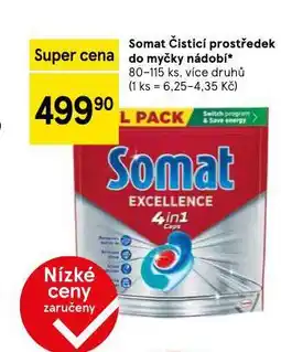 Tesco Somat čistič myčky nabídka