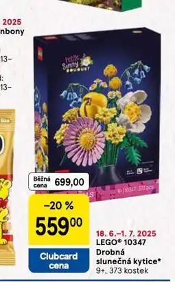 Tesco Lego drobná slunečná kytice nabídka