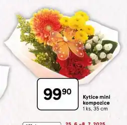 Tesco Kytice mini kompozice nabídka
