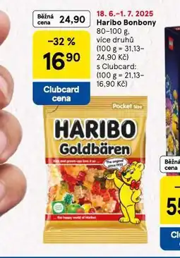 Tesco Haribo bonbony nabídka