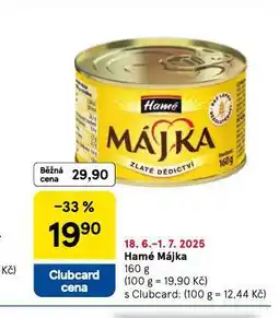 Tesco Hamé májka nabídka