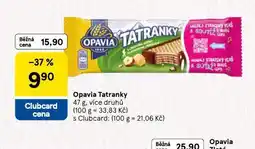 Tesco Opavia tatranky nabídka
