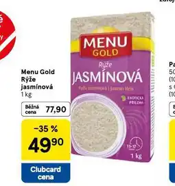 Tesco Menu gold rýže jasmínová nabídka