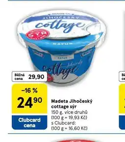Tesco Jihočeský cottage nabídka