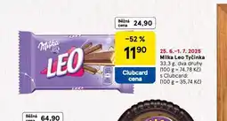 Tesco Milka leo tyčinka nabídka