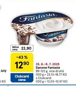 Tesco Danone fantasia nabídka
