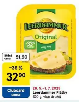 Tesco Leerdammer sýr nabídka