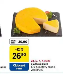 Tesco Blaťácké zlato nabídka