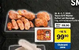 Tesco Kuřecí set marengo nabídka