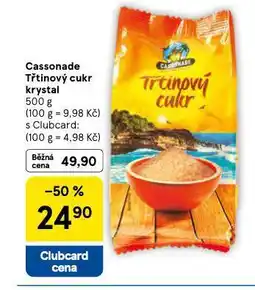 Tesco Cassonade třtinový cukr nabídka