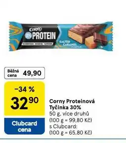Tesco Corny proteinová tyčinka nabídka