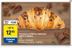 Tesco Croissant s oříškovou náplní nabídka