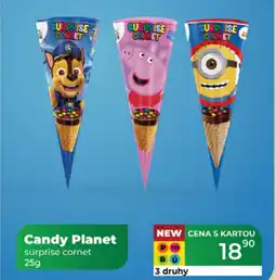 Tamda Foods Candy Planet surprise cornet nabídka