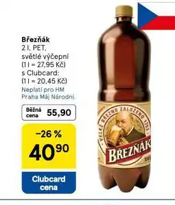 Tesco Pivo březňák nabídka