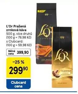 Tesco Káva l'or nabídka