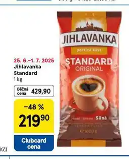 Tesco Káva jihlavanka nabídka