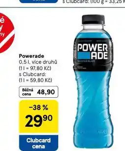Tesco Powerade nabídka