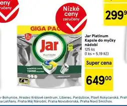 Tesco Jar kapsle do myčky nabídka