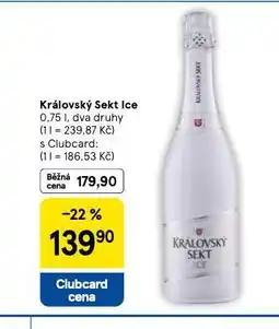 Tesco Královský sekt ice nabídka