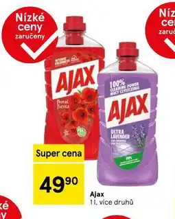Tesco Ajax nabídka