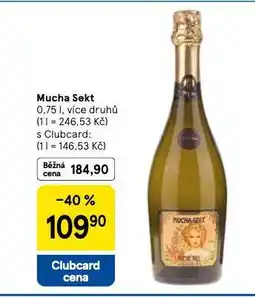 Tesco Mucha sekt nabídka