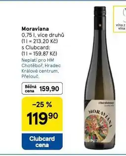 Tesco Moraviana nabídka