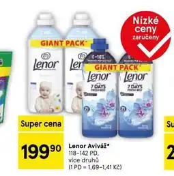 Tesco Lenor aviváž nabídka