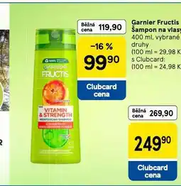 Tesco Garnier šampon nabídka