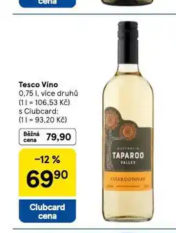 Tesco Víno nabídka