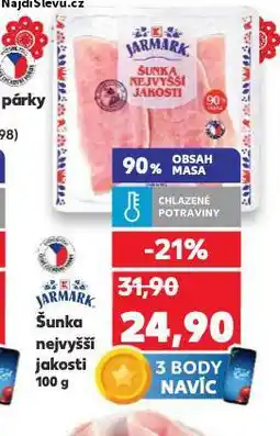 Kaufland Šunka nejvyšší jakosti nabídka