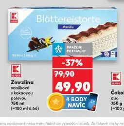 Kaufland Zmrzlina nabídka