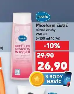 Kaufland Bevola micelární čistič nabídka