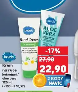 Kaufland Bevola krém na ruce nabídka