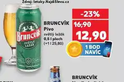 Kaufland Pivo bruncvík nabídka