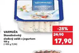 Kaufland Skandinávský sleďový salát s jogurtem nabídka