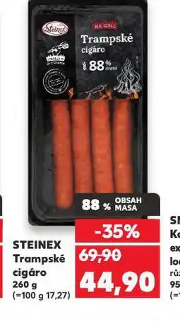 Kaufland Trampské cigáro nabídka