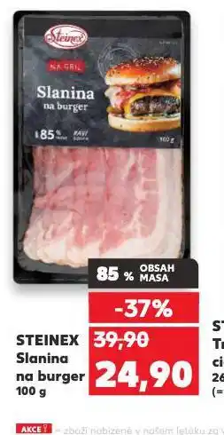 Kaufland Slanina na burger nabídka