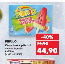 Kaufland Pirulo melounová zmrzlina nabídka