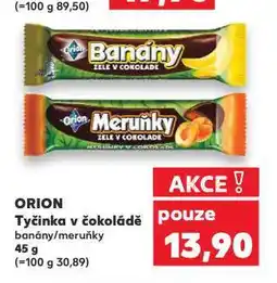 Kaufland Orion tyčinak v čokoládě nabídka