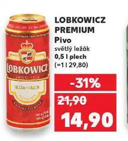 Kaufland Pivo lobkowicz premium nabídka