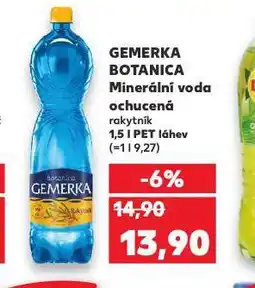 Kaufland Gemerka botanica ochucená nabídka