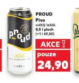 Kaufland Pivo proud nabídka