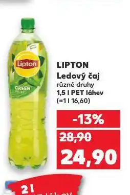 Kaufland Lipton ledový čaj nabídka