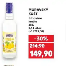 Kaufland Moravský mošt nabídka