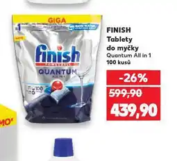 Kaufland Finish tablety do ymčky nabídka