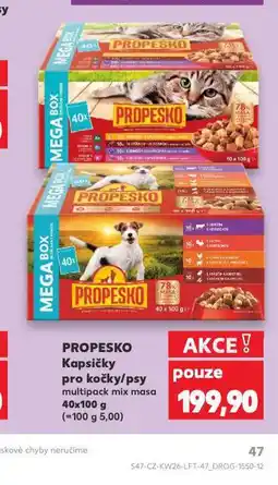 Kaufland Pedigree kapsičky pro psy nabídka