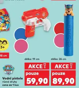 Kaufland Vodní pistole 19 cm nabídka