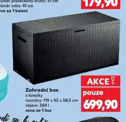 Kaufland Zahradní box nabídka